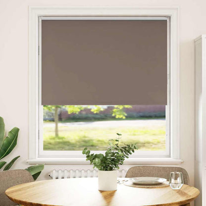 Roller Blind Blackout Coffee 95x150 cm Fabric Width 90.7 cm Polyester