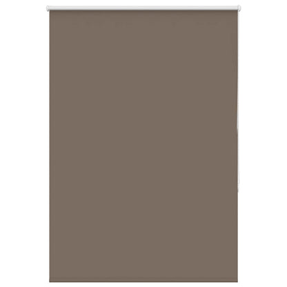 Roller Blind Blackout Coffee 100x150 cm Fabric Width 95.7 cm Polyester