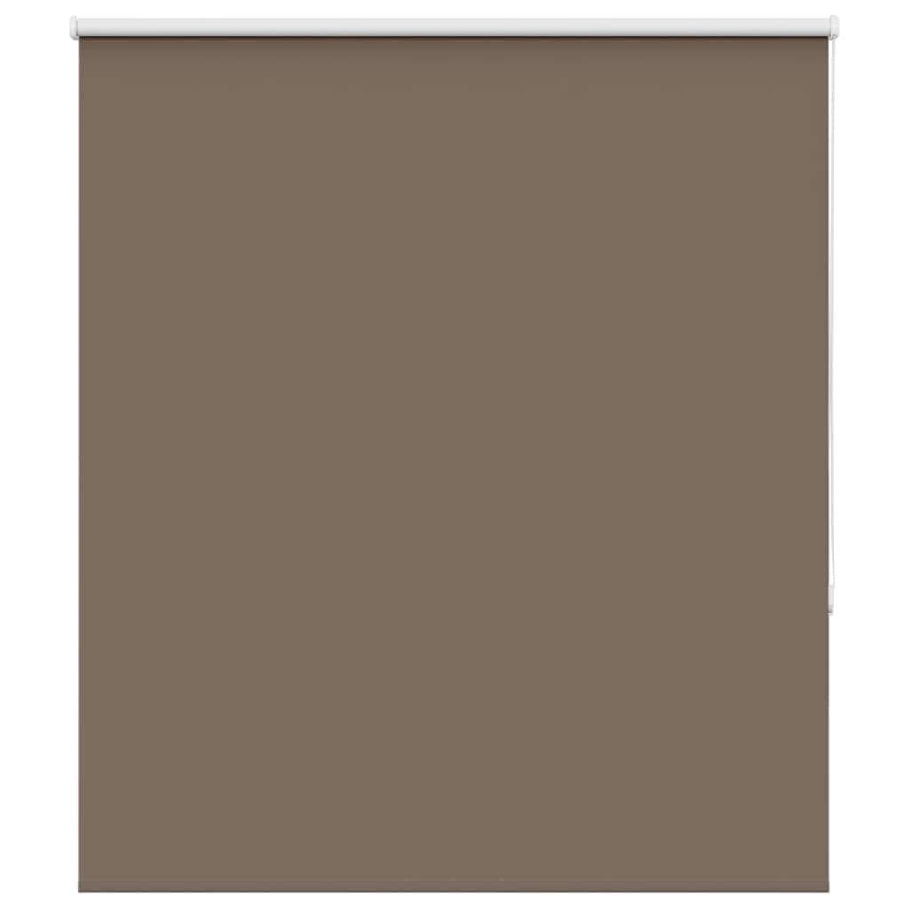 Roller Blind Blackout Coffee 125x150 cm Fabric Width 121.6 cm Polyester