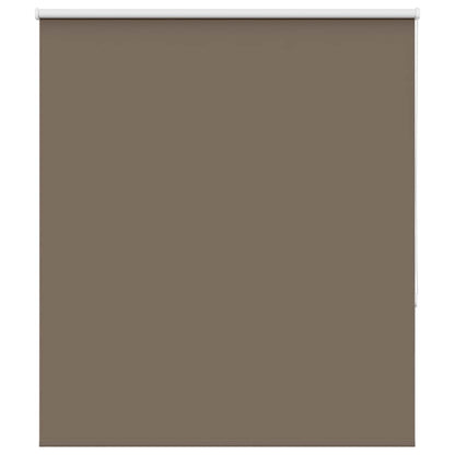 Roller Blind Blackout Coffee 125x150 cm Fabric Width 121.6 cm Polyester