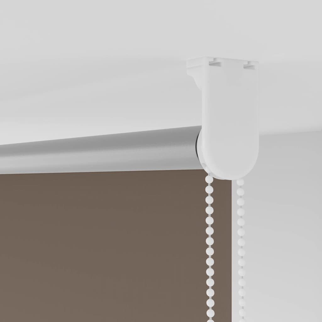Roller Blind Blackout Coffee 165x150 cm Fabric Width 161.6 cm