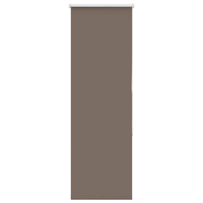 Roller Blind Blackout Coffee 40x175 cm Fabric Width 35.7 cm Polyester