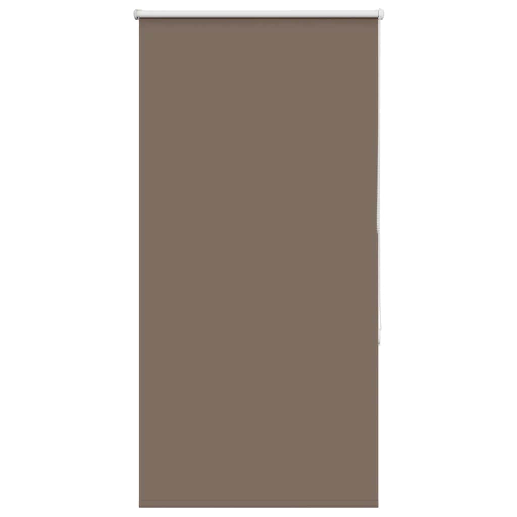 Roller Blind Blackout Coffee 70x175 cm Fabric Width 65.7 cm Polyester