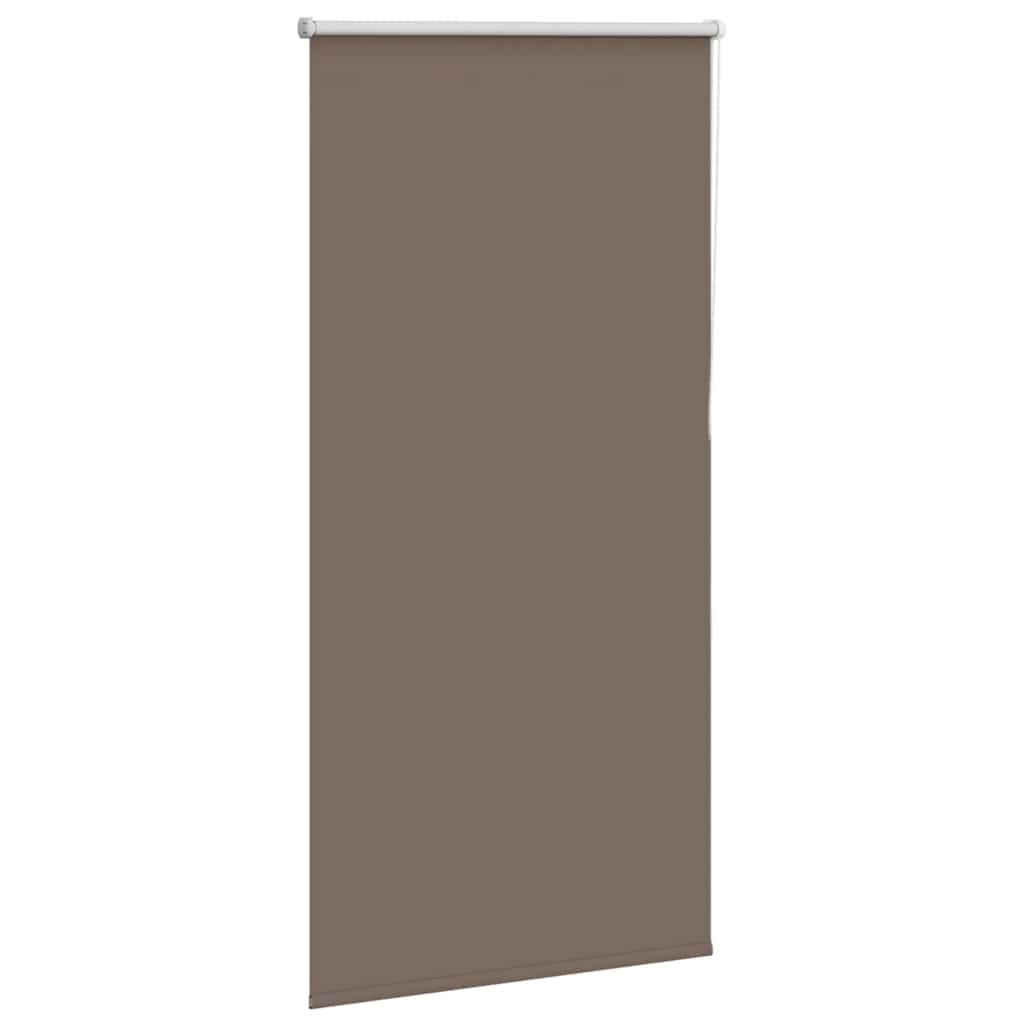 Roller Blind Blackout Coffee 70x175 cm Fabric Width 65.7 cm Polyester