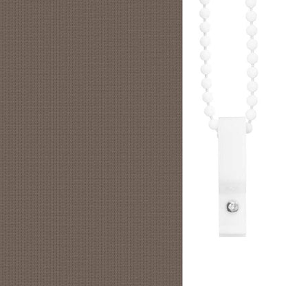 Roller Blind Blackout Coffee 70x175 cm Fabric Width 65.7 cm Polyester
