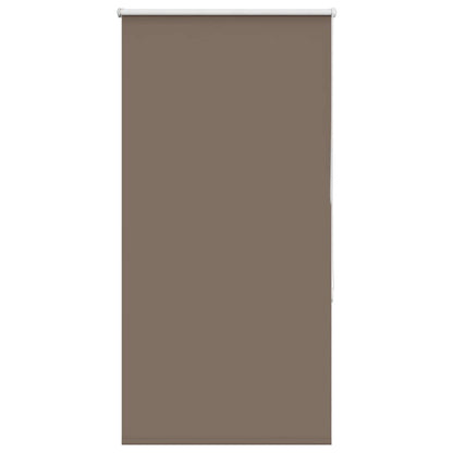 Roller Blind Blackout Coffee 80x175 cm Fabric Width 75.7 cm Polyester