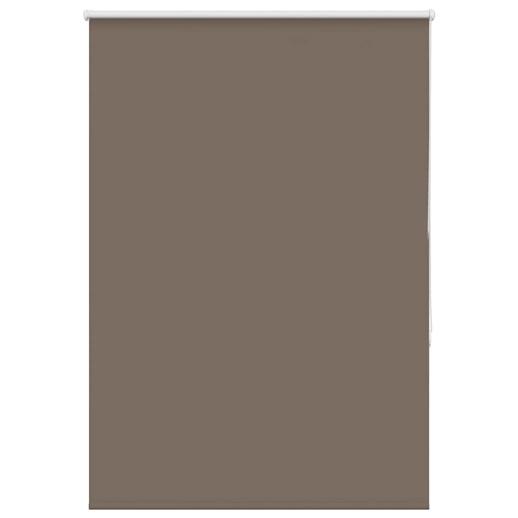 Roller Blind Blackout Coffee 90x175 cm Fabric Width 85.7 cm Polyester