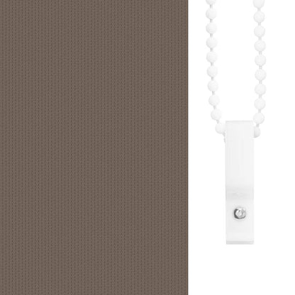 Roller Blind Blackout Coffee 90x175 cm Fabric Width 85.7 cm Polyester