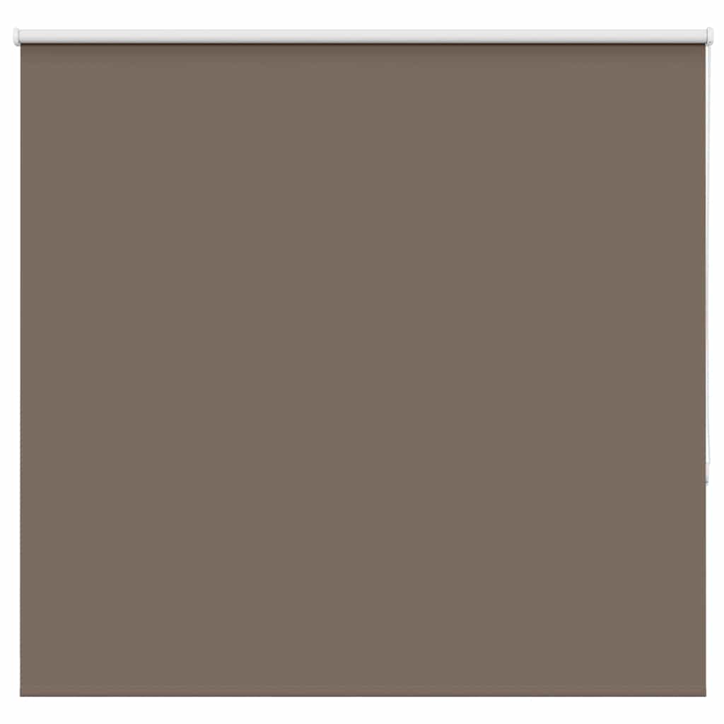 Roller Blind Blackout Coffee 150x175 cm Fabric Width 146.6 cm Polyester