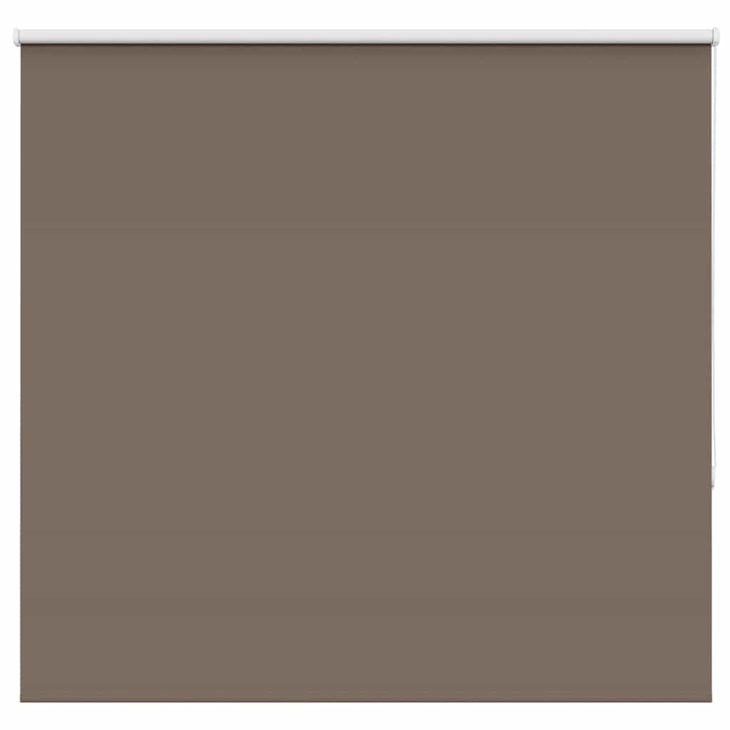 Roller Blind Blackout Coffee 160x175 cm Fabric Width 156.6 cm
