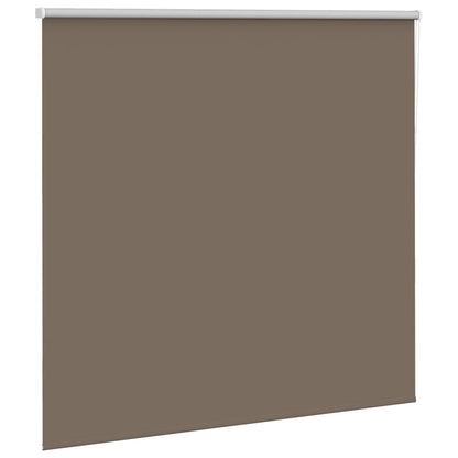 Roller Blind Blackout Coffee 165x175 cm Fabric Width 161.6 cm Polyester