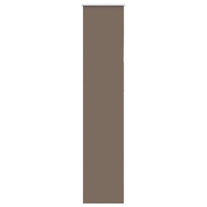 Roller Blind Blackout Coffee 40x210 cm Fabric Width 35.7 cm Polyester