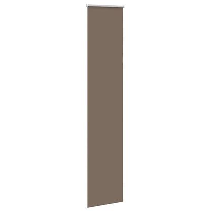 Roller Blind Blackout Coffee 45x210 cm Fabric Width 40.7 cm Polyester