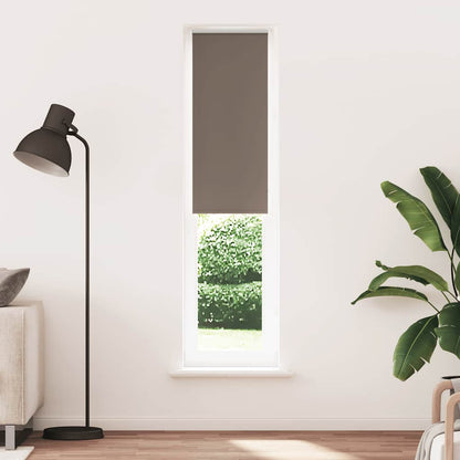 Roller Blind Blackout Coffee 45x210 cm Fabric Width 40.7 cm Polyester