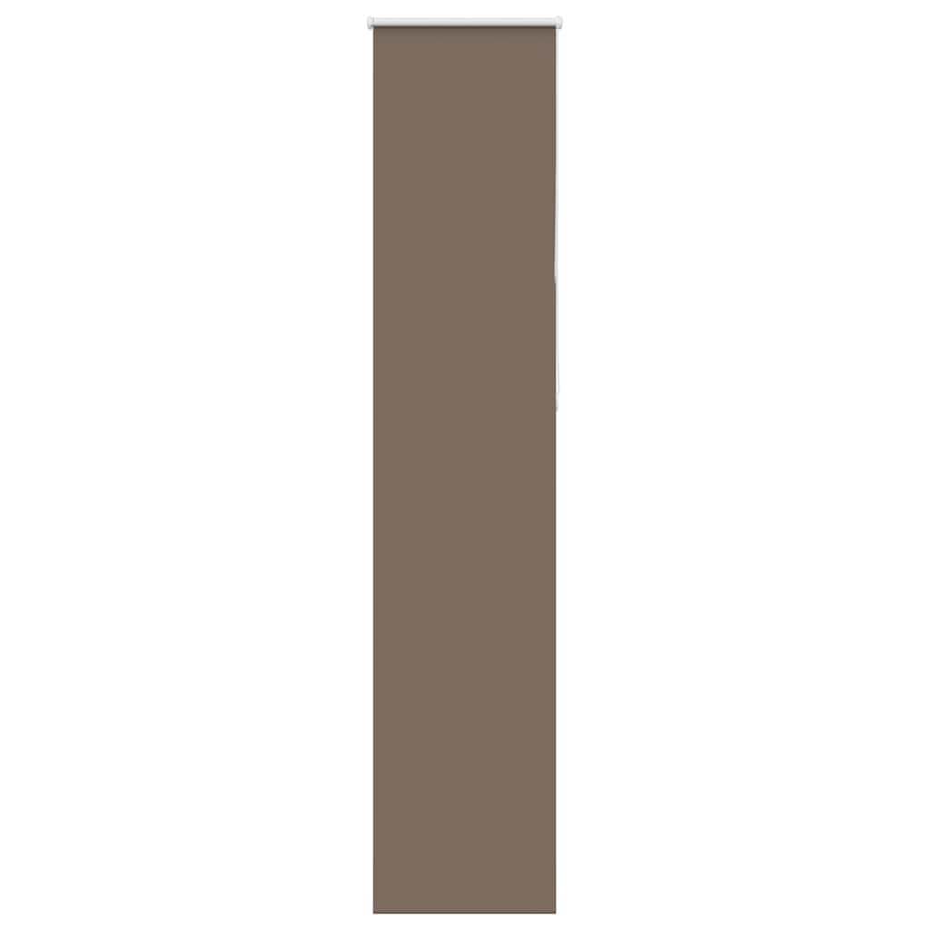 Roller Blind Blackout Coffee 50x210 cm Fabric Width 45.7 cm Polyester