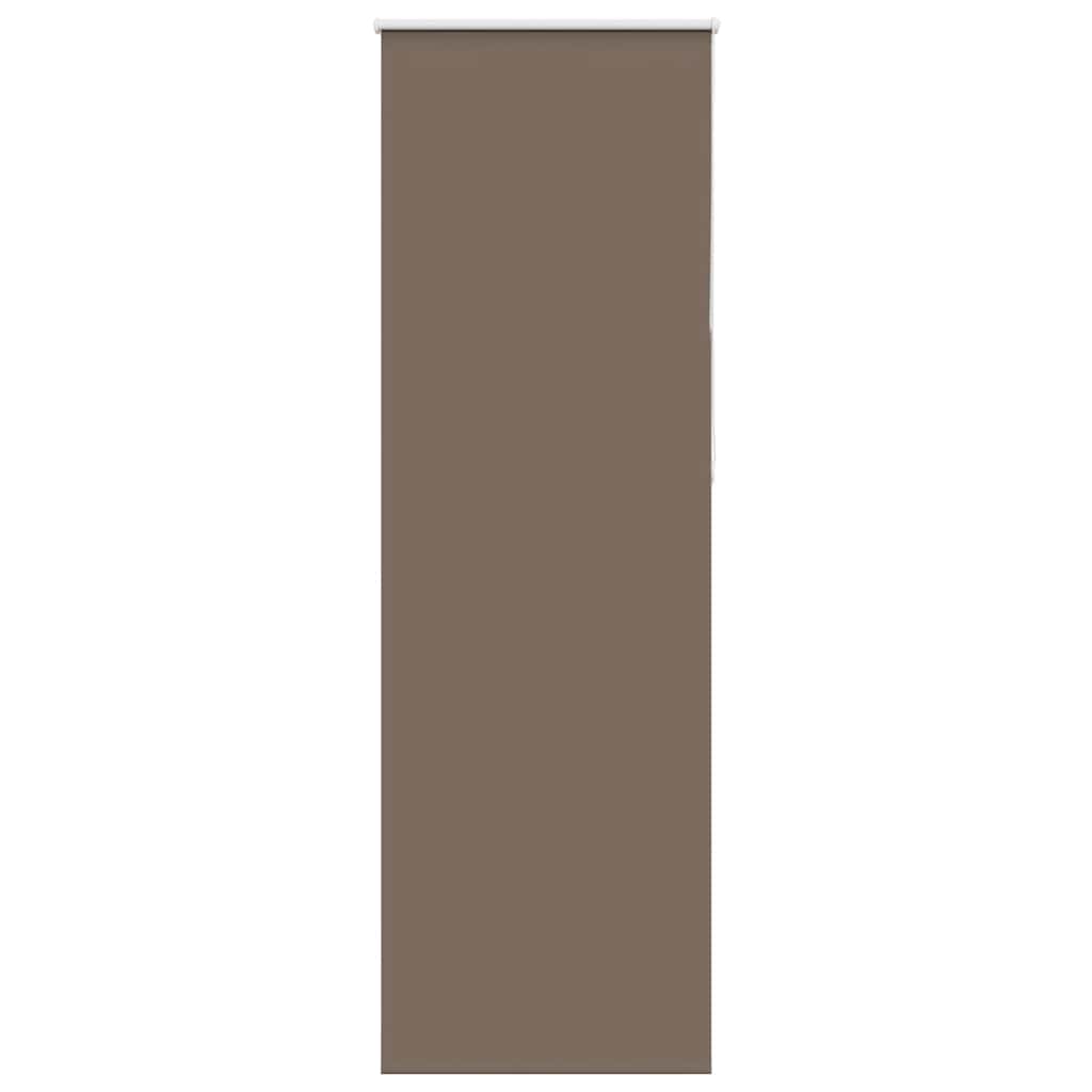 Roller Blind Blackout Coffee 65x210 cm Fabric Width 60.7 cm Polyester