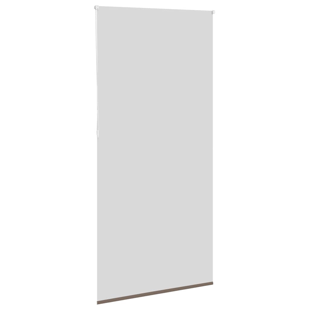 Roller Blind Blackout Coffee 90x210 cm Fabric Width 85.7 cm Polyester