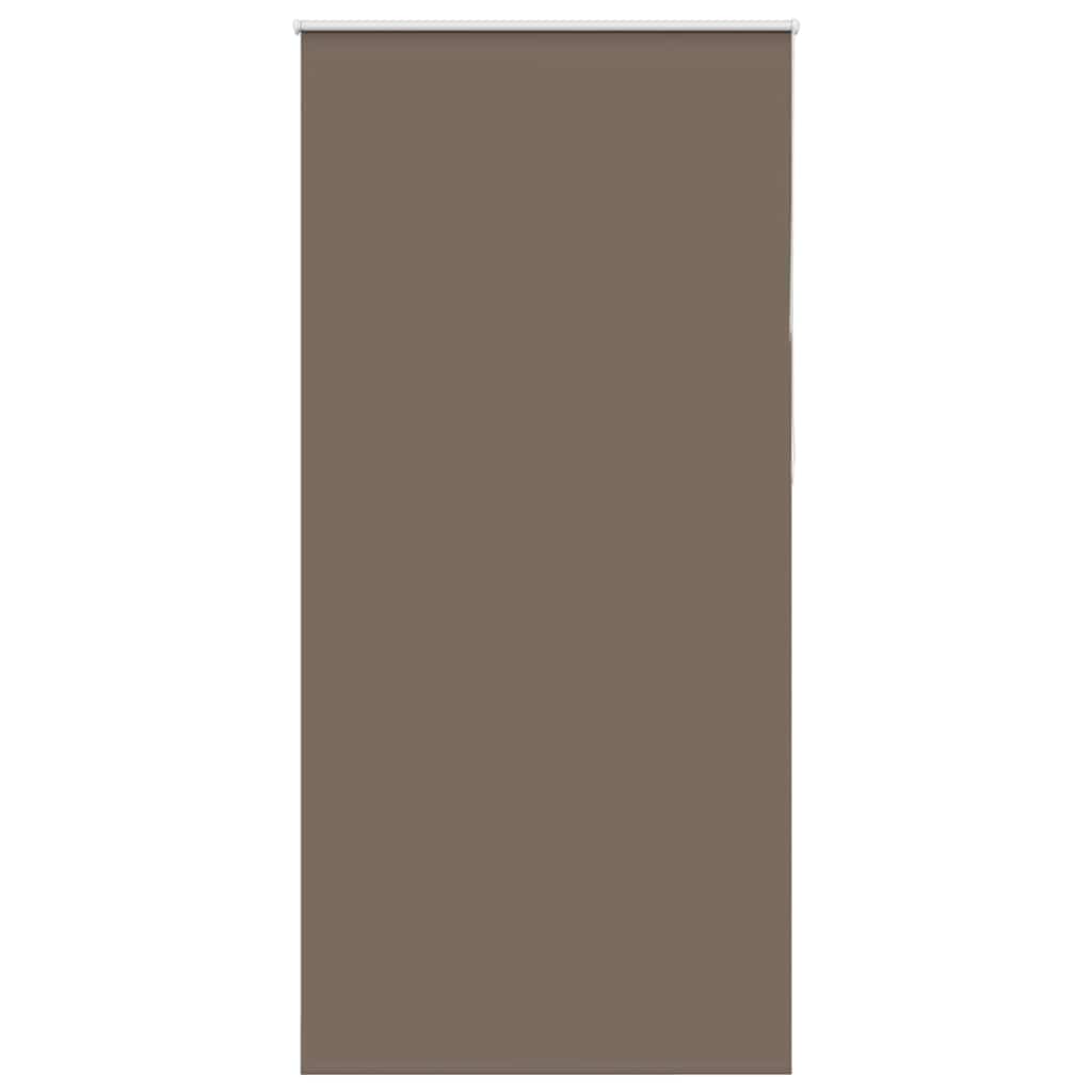 Roller Blind Blackout Coffee 105x210 cm Fabric Width 100.7 cm Polyester