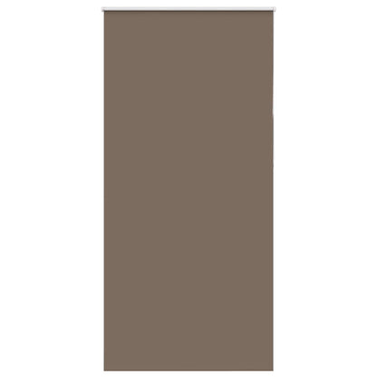 Roller Blind Blackout Coffee 110x210 cm Fabric Width 105.7 cm Polyester