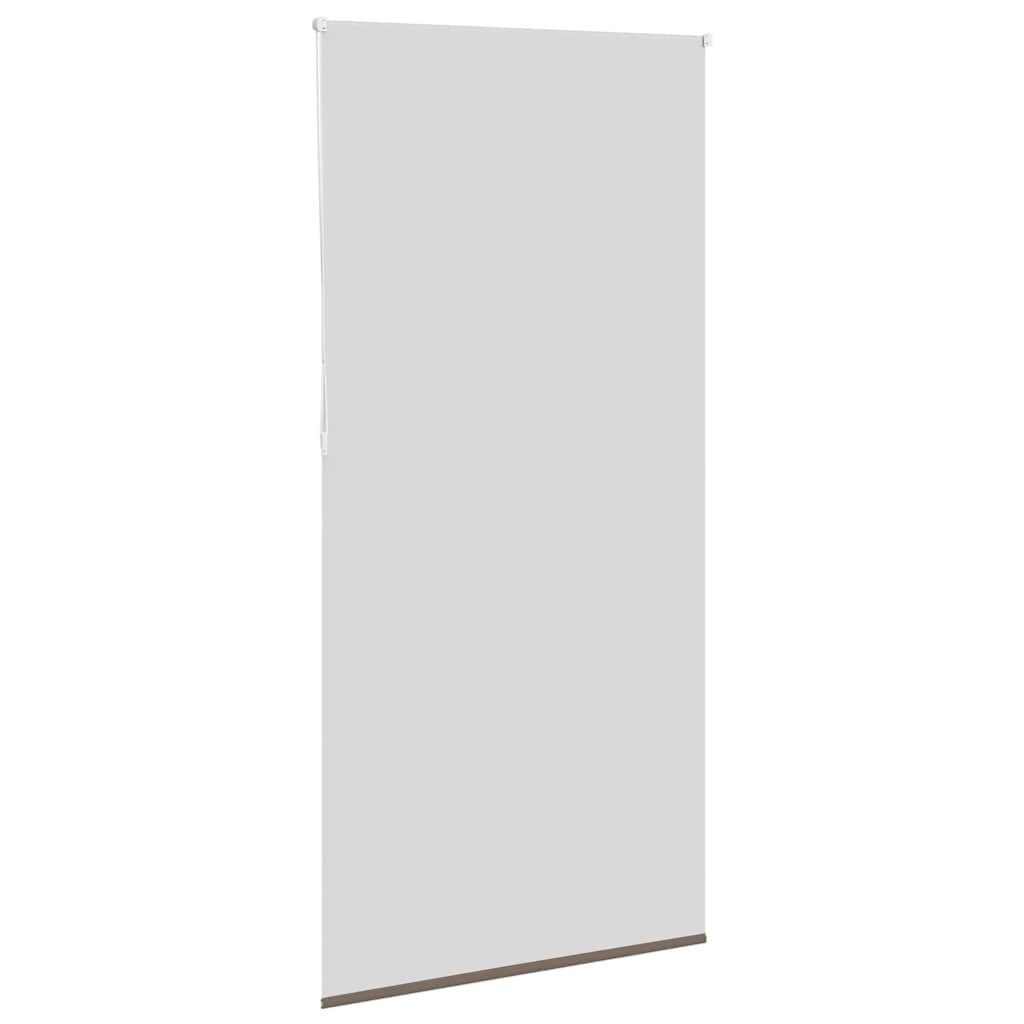 Roller Blind Blackout Coffee 115x210 cm Fabric Width 110.7 cm Polyester