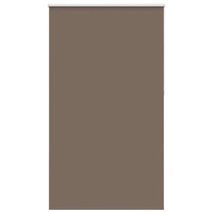 Roller Blind Blackout Coffee 125x210 cm Fabric Width 121.6 cm Polyester