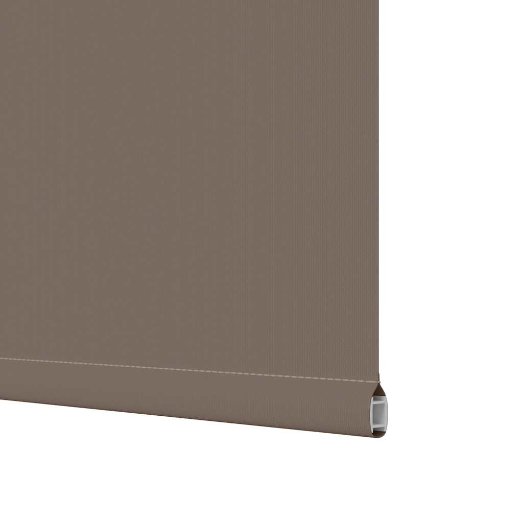 Roller Blind Blackout Coffee 125x210 cm Fabric Width 121.6 cm