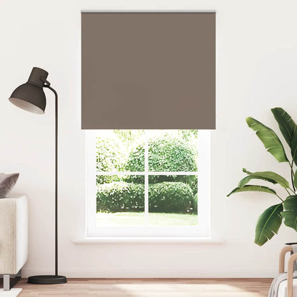 Roller Blind Blackout Coffee 135x210 cm Fabric Width 131.6 cm Polyester