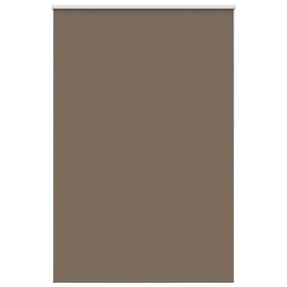 Roller Blind Blackout Coffee 160x210 cm Fabric Width 156.6 cm Polyester