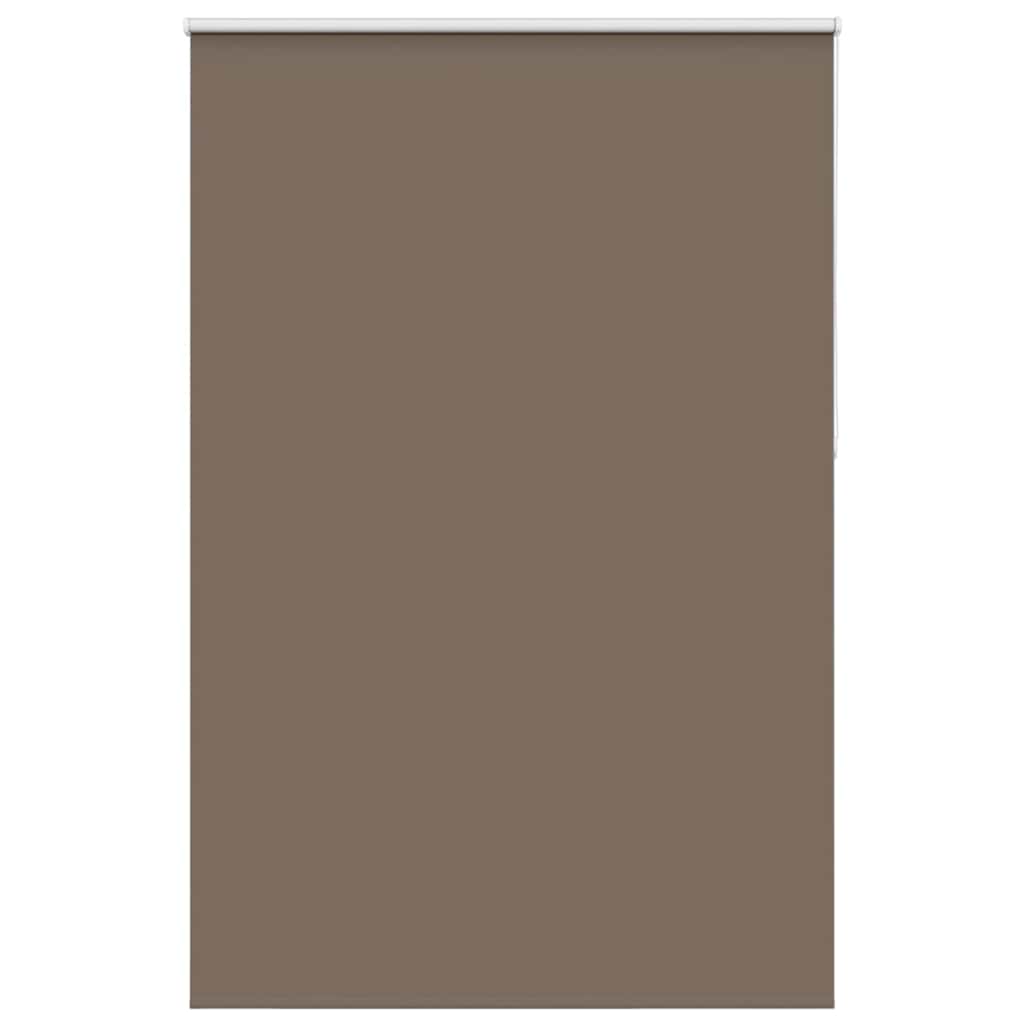 Roller Blind Blackout Coffee 160x210 cm Fabric Width 156.6 cm