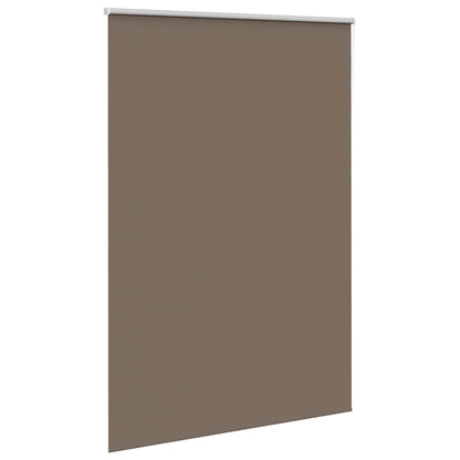 Roller Blind Blackout Coffee 160x210 cm Fabric Width 156.6 cm Polyester