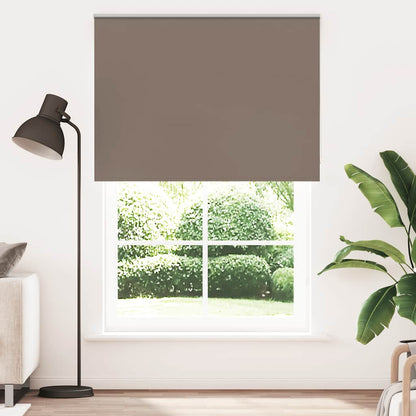 Roller Blind Blackout Coffee 160x210 cm Fabric Width 156.6 cm Polyester