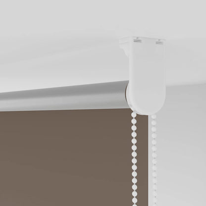 Roller Blind Blackout Coffee 165x210 cm Fabric Width 161.6 cm
