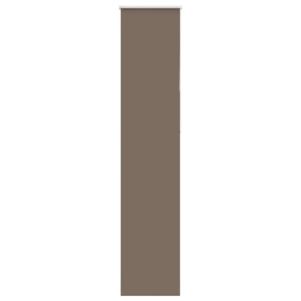 Roller Blind Blackout Coffee 50x230 cm Fabric Width 45.7 cm Polyester