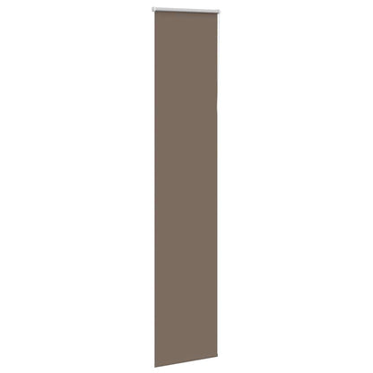 Roller Blind Blackout Coffee 55x230 cm Fabric Width 50.7 cm Polyester