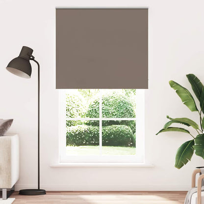 Roller Blind Blackout Coffee 125x230 cm Fabric Width 121.6 cm