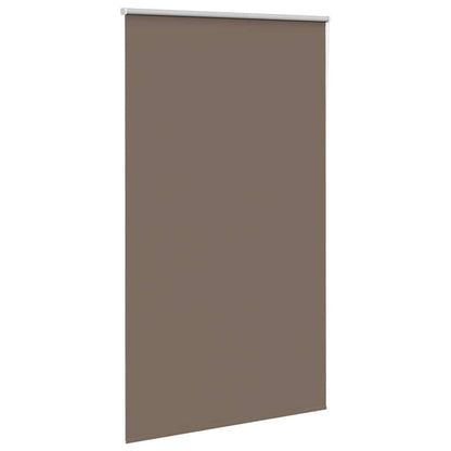 Roller Blind Blackout Coffee 140x230 cm Fabric Width 136.6 cm