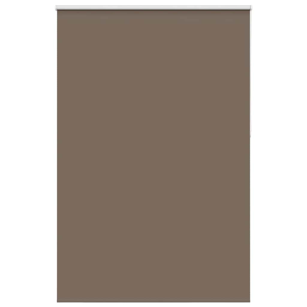 Roller Blind Blackout Coffee 150x230 cm Fabric Width 146.6 cm