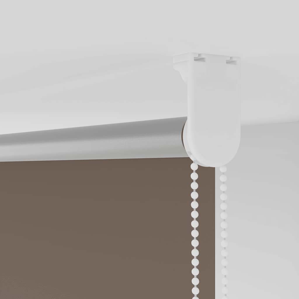 Roller Blind Blackout Coffee 150x230 cm Fabric Width 146.6 cm