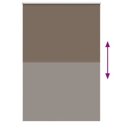 Roller Blind Blackout Coffee 155x230 cm Fabric Width 151.6 cm Polyester