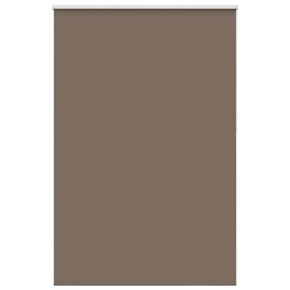 Roller Blind Blackout Coffee 160x230 cm Fabric Width 156.6 cm Polyester