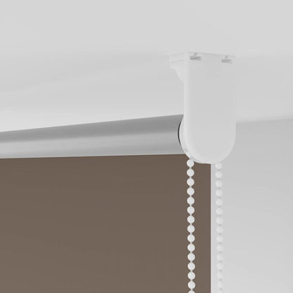 Roller Blind Blackout Coffee 165x230 cm Fabric Width 161.6 cm