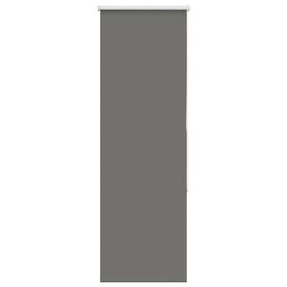 Roller Blind Blackout Grey 55x130 cm Fabric Width 50.7 cm Polyester