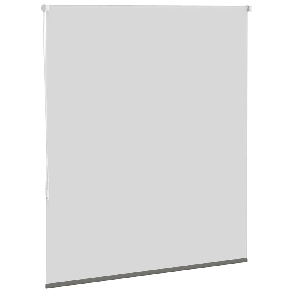 Roller Blind Blackout Grey 125x130 cm Fabric Width 121.6 cm Polyester