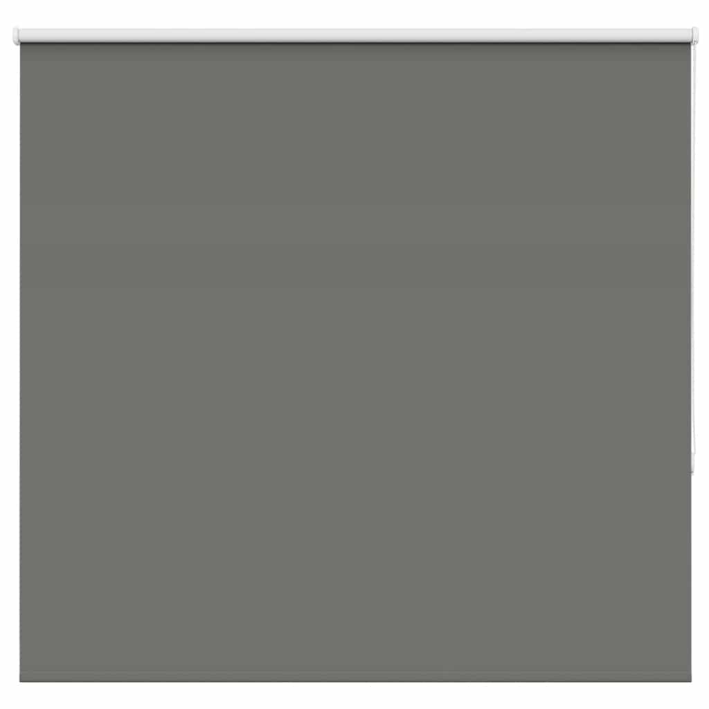 Roller Blind Blackout Grey 150x130 cm Fabric Width 146.6 cm Polyester