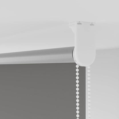 Roller Blind Blackout Grey 155x130 cm Fabric Width 151.6 cm