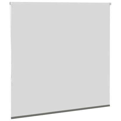 Roller Blind Blackout Grey 165x130 cm Fabric Width 161.6 cm Polyester
