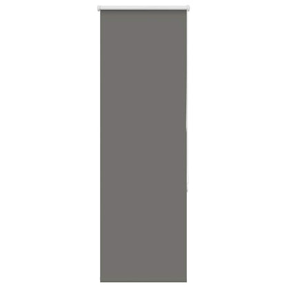 Roller Blind Blackout Grey 50x150 cm Fabric Width 45.7 cm Polyester