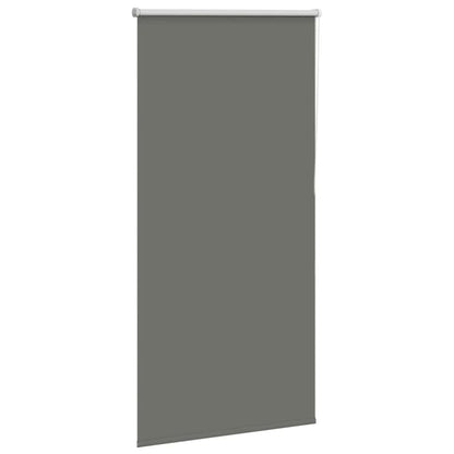 Roller Blind Blackout Grey 75x150 cm Fabric Width 70.7 cm Polyester