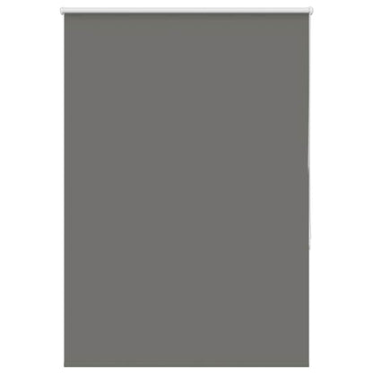 Roller Blind Blackout Grey 90x150 cm Fabric Width 85.7 cm Polyester