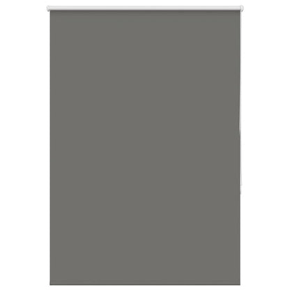 Roller Blind Blackout Grey 105x150 cm Fabric Width 100.7 cm Polyester